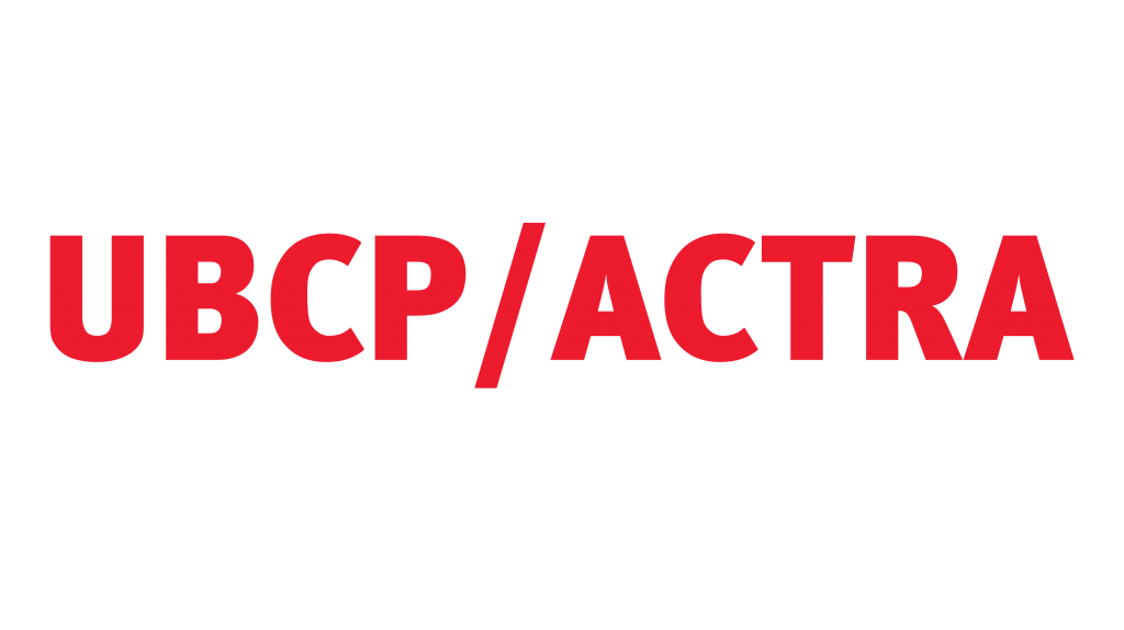 UBCP/ACTRA logo